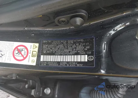 2017 Lexus Es 350 from USA, damaged, VIN 58ABK1GG2HU041671